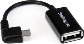 StarTech.com 5 collu taisnleņķa Micro