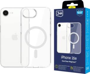 Apple iPhone 16E 3mk EverClear MagCase