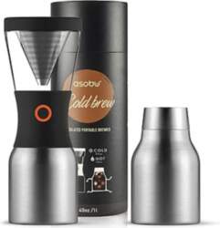 ASOBU KB900 Silver Cold Brew Coffee