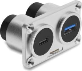 Delock Dual Panel Mount USB 3