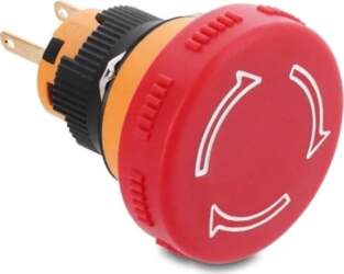 Delock Mushroom Head Push Button for