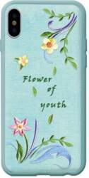 Devia Apple iPhone X Flower Embroidery