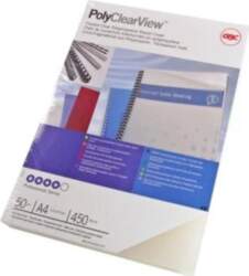 GBC Binding Cover Poly Clear View