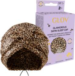 GLOV Double-Layered Satin Sleeping Cap Leopard
