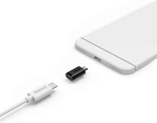 Hama 00201744 adapteris Micro-USB B uz