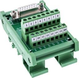 InLine 92502C spailu bloks / D-Sub