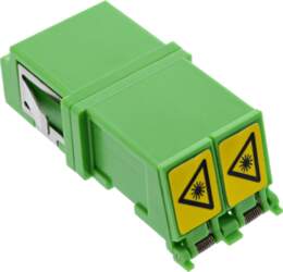 InLine Fiber Optical Adapter Duplex LC/LC
