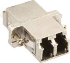InLine Fiber Optical Adapter Metāla Duplekss