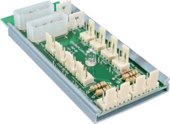 InLine Multi Port Panel 2x Molex