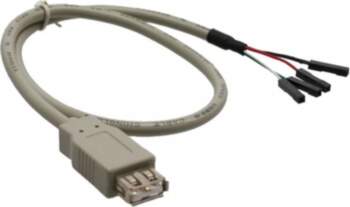 InLine USB 2.0 Adaptera kabelis