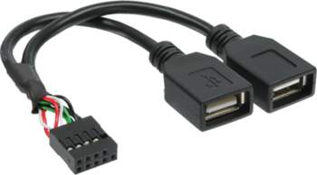 InLine USB 2.0 iekšējais adaptera