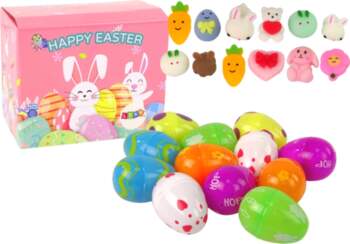 LEAN TOYS Easter Eggs Squishy Rabbit