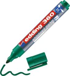 Marķieris Edding 360 Bullet tip Zaļš