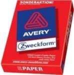 Matēts printera papīrs Avery 2575 80