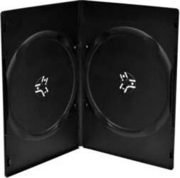 MEDIARANGE BOX14-7-100 Slimline Double Disc Case