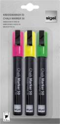 SIGEL Liquid Chalk Marker Set Water-Based