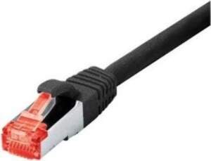 Tecline 715003S Ethernet Patch Cable Melns