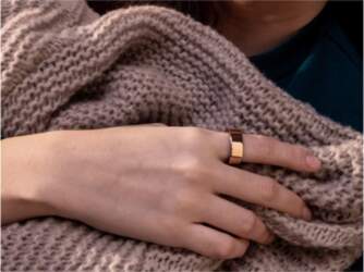 Ultrahuman Ring Air | Bionic Gold