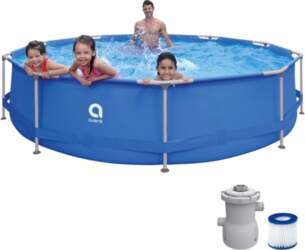 AVENLI Round Frame Pool 366x76 cm