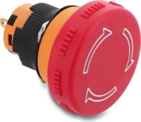 Delock Mushroom Head Push Button Switch