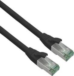 Helos 363731 Ethernet Patch Cable Black
