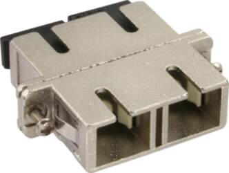 InLine Fiber Optical Metal Adapter Duplex