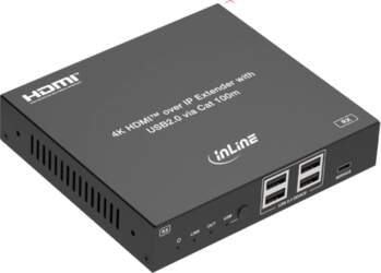 InLine® KVM Extender over IP, HDMI