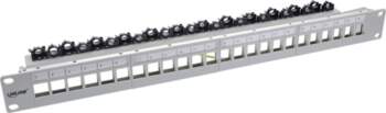 InLine Patch panel 24-portu Keystone tukšs