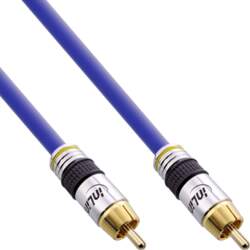 InLine Premium RCA video un digitālā