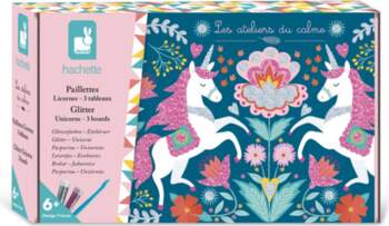 Janod Glitter Unicorns Creative Kit 6+