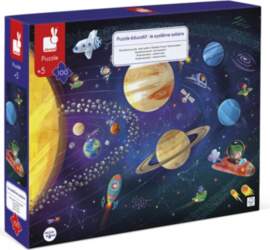 Janod Solar System Puzzle 100 Pieces