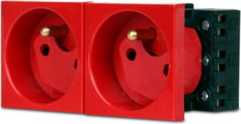JAVEL Double Electrical Socket 2M with