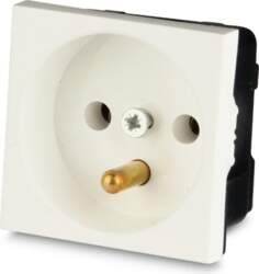 JAVEL Single Earthed Socket 1 Module