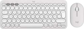 Logitech Pebble 2 Combo Set, Balts