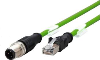 Metz 142M4D15020 Ethernet Patch Cable Black