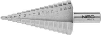 NEO TOOLS pakāpju urbis 4-32 mm