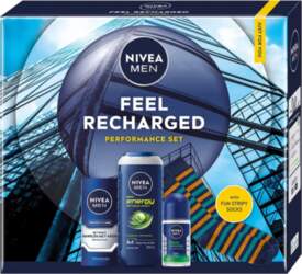 NIVEA MEN Feel Recharged Performance Set