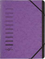 PAGNA Document Folder A4 Violet Portrait