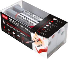 Pentel Maxiflo Flex-Feel Whiteboard Marker Set