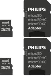Philips MicroSDHC 2-Pack 32GB Class 10