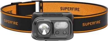 Pieres lukturis Superfire HL23-S, 350 lm