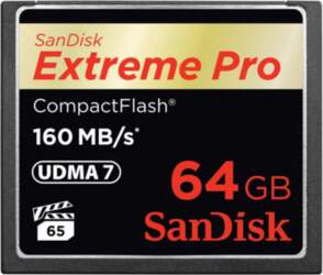 SanDisk Extreme Pro CompactFlash 160 MB/s