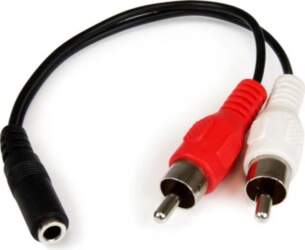 StarTech.com 6 collu stereo audio