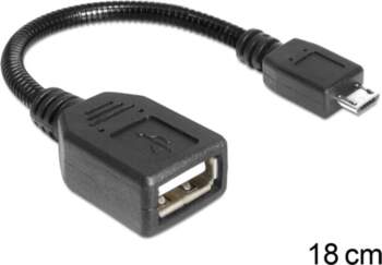 USB kabelis Micro-USB B uz USB