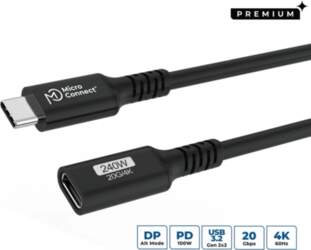 USB kabelis MicroConnect USB3.2CC05EX 5Gbps