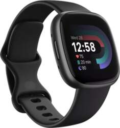 Viedpulkstenis Fitbit Versa 4 Graphite Black
