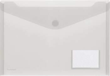 FolderSys 10 Document Sleeves Transparent Smooth