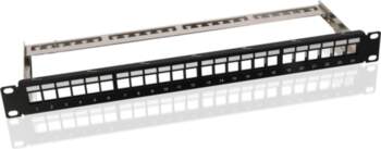 Helos Modular Rack Keystone Patch Panel
