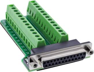 InLine 92502E D-Sub 25 spaiļu bloks