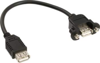 InLine USB 2.0 adaptera kabelis